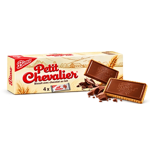Petit Chevalier Biscuit avec chocolat au lait