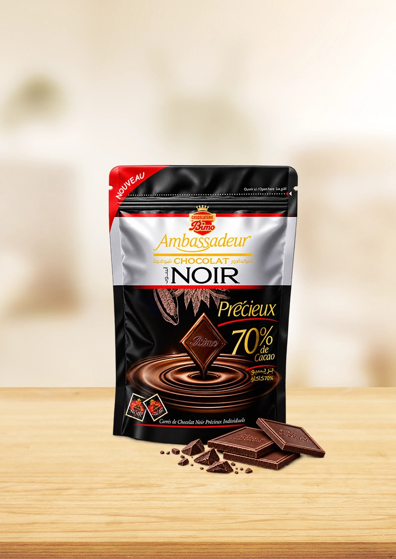 Ambassadeur Précieux sac Chocolat noir 70% de cacao en sac