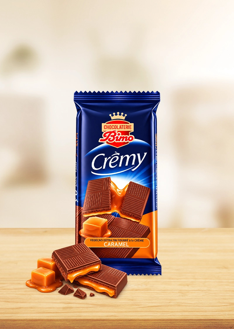 Végécao extra-fin fourré à la crème de caramel