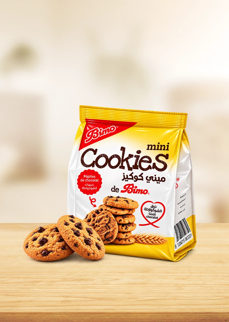 Mini cookies aux pépites de chocolat